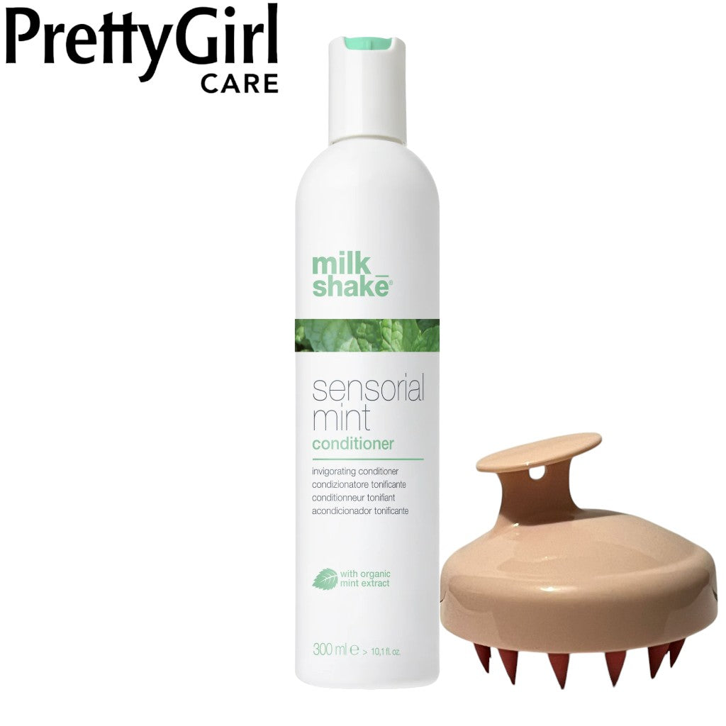 Milk_Shake Sensorial Mint Conditioner 300ML With FREE Head Exfoliator Brush