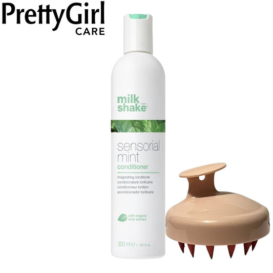 Milk_Shake Sensorial Mint Conditioner 300ML With FREE Head Exfoliator Brush